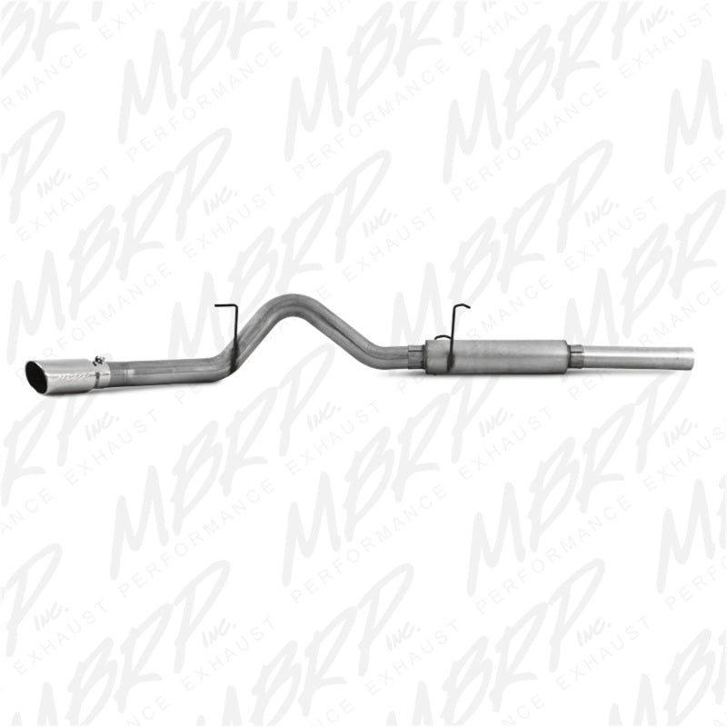 MBRP 2004.5-2007 Dodge 2500/3500 Cummins 600/610 Cat Back Single Side-SR1 Performance