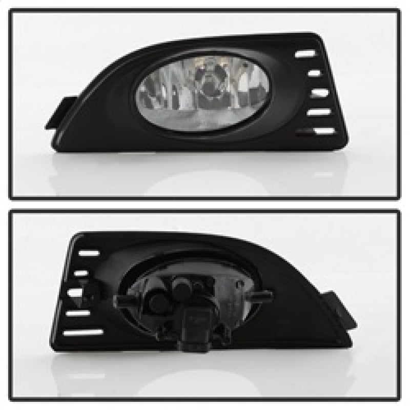 Spyder Acura RSX 05-07 OEM Fog Lights w/Switch- Clear FL-AR06-C-SR1 Performance