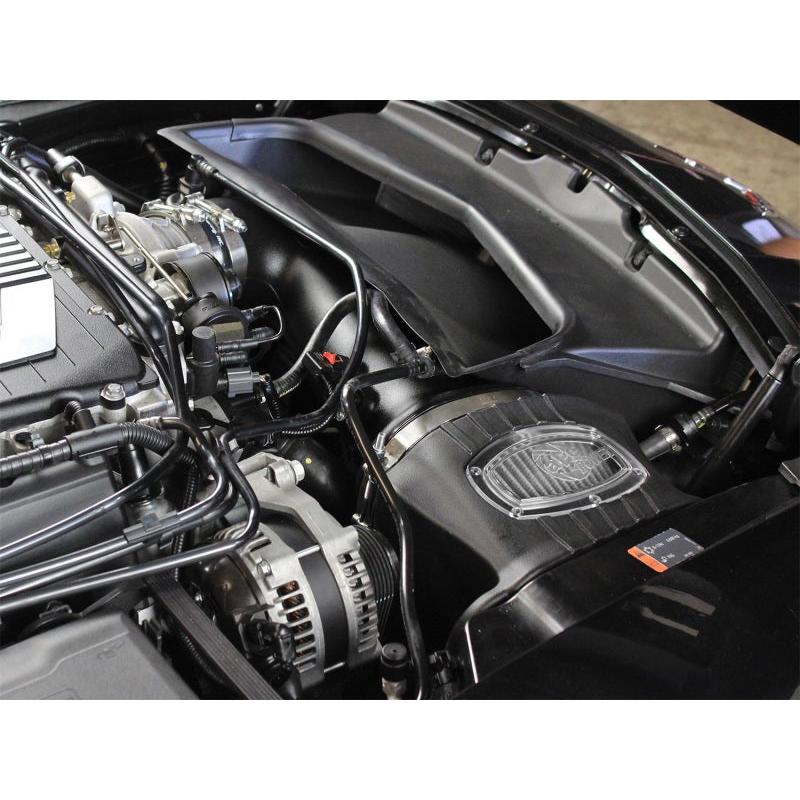 aFe Momentum Pro DRY S Cold Air Intake System 15-17 Chevy Corvette Z06 (C7) V8-6.2L (sc)-SR1 Performance