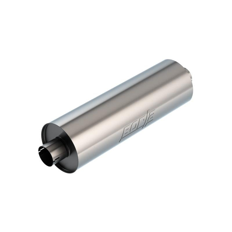 Borla Specialty Muffler 3in Center In/Out 7.75in Dia. 24in Body 29in OAL Touring Notched-SR1 Performance