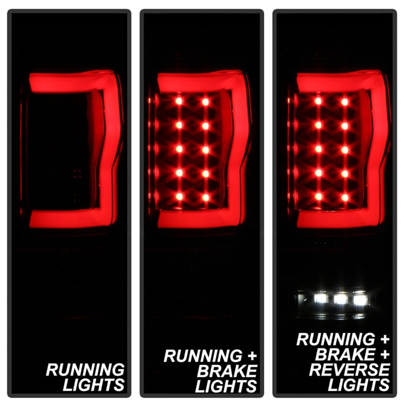 Spyder Ford F150 04-08 Styleside Tail Light V2 - LED - Black Smoke ALT-YD-FF15004V2-LBLED-BSM-SR1 Performance