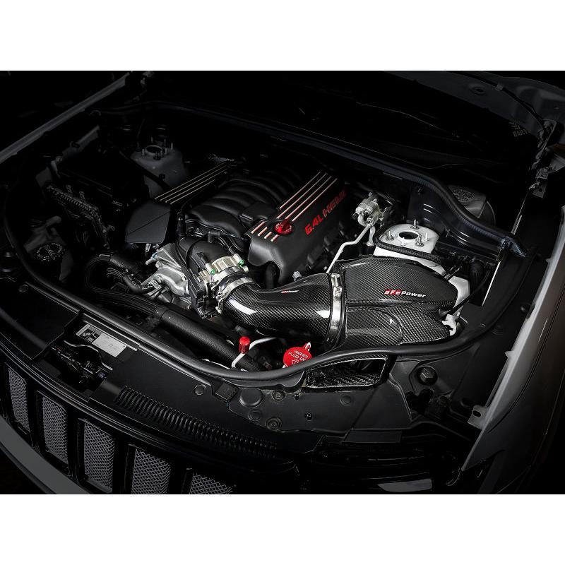 aFe Momentum Carbon Fiber CAIS w/ Pro Dry S Filter 12-19 Jeep Grand Cherokee SRT8 (WK2) V8-6.4L-SR1 Performance