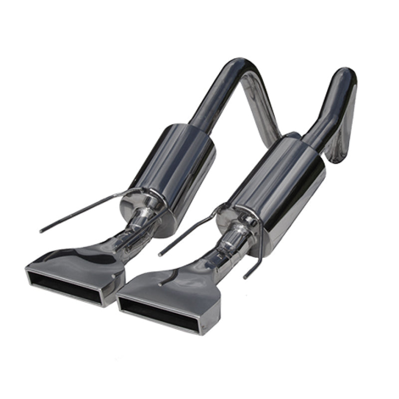 MBRP 2005-2008 Chev Corvette Dual Muffler Axle Back Rectangular Tips-SR1 Performance
