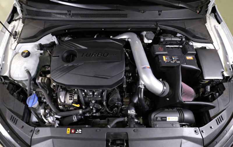 K&N 19-20 Hyundai Veloster R L4-1.6L F/I Typhoon Performance Air Intake System-SR1 Performance