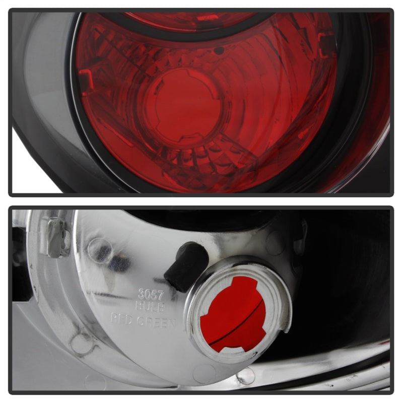 Spyder Dodge Caravan/Grand Caravan 01-07 Euro Style Tail Lights Black ALT-YD-DC01-BK-SR1 Performance