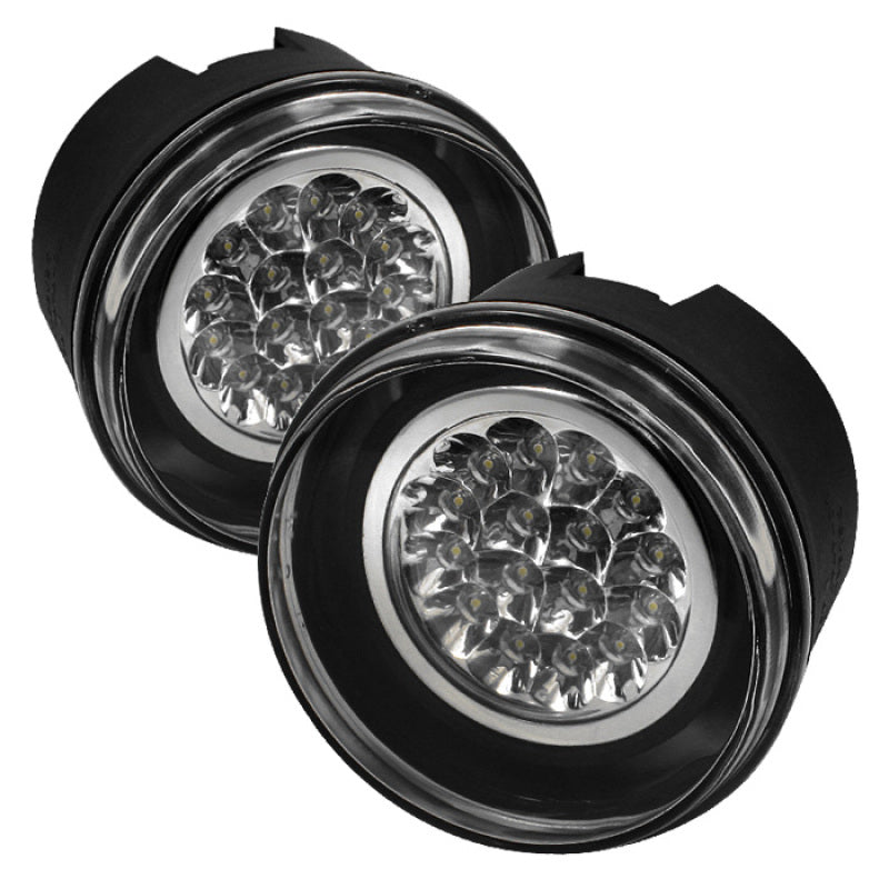 Spyder Jeep Grand Cherokee 05-09/Commander 06-08 LED Fog Lights w/Switch Clear FL-LED-JGC05-C-SR1 Performance