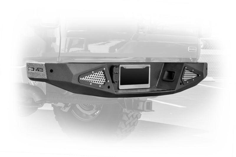 DV8 Offroad RBGL-01 Jeep Gladiator Rear Bumper – High Clearance, Textured Black Powdercoat