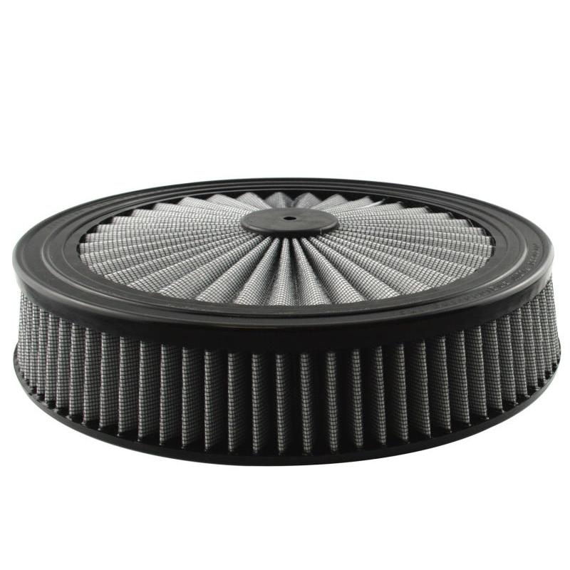 aFe MagnumFLOW Air Filters Round Racing PDS A/F TOP Racer 14D x 3H (PDS)-SR1 Performance