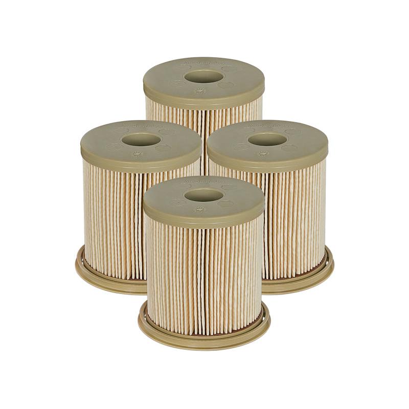 aFe ProGuard D2 Fuel Filters (4 Pack) Dodge Diesel Trucks 97-99 L6-5.9L (td)-SR1 Performance
