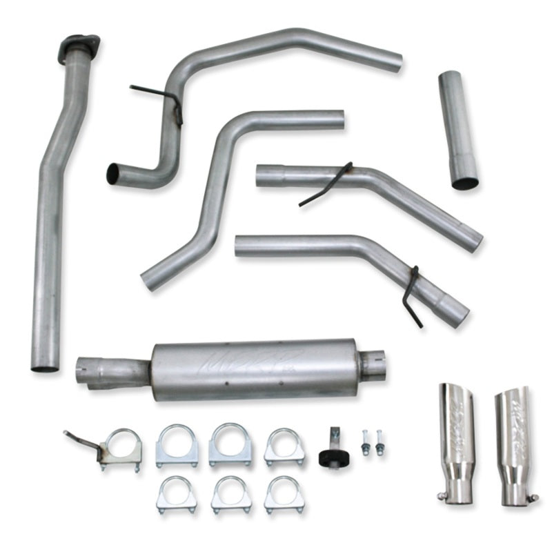 MBRP 11-12 Ford F-150 V6 Ecoboost Alum 2.5in Cat Back Dual Rear Exit Exhaust System-SR1 Performance