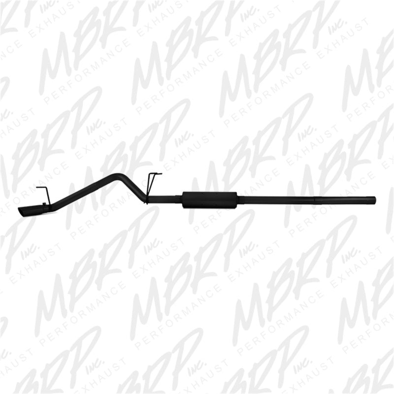 MBRP 09-14 Dodge Ram 1500 5.7L Cat-Back Single Side AL - Black-SR1 Performance