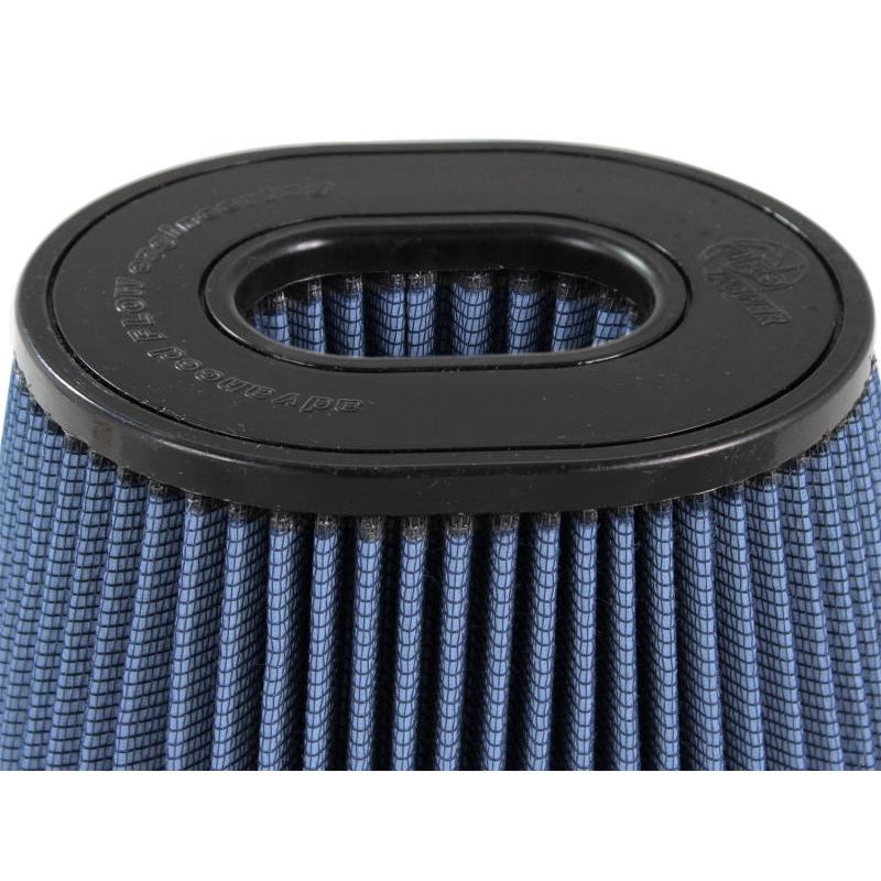 aFe MagnumFLOW Air Filters P5R Universal A/F 3.25in F x (9x6.5)in B x (6.75x5.5)in T x 3.375in H-SR1 Performance
