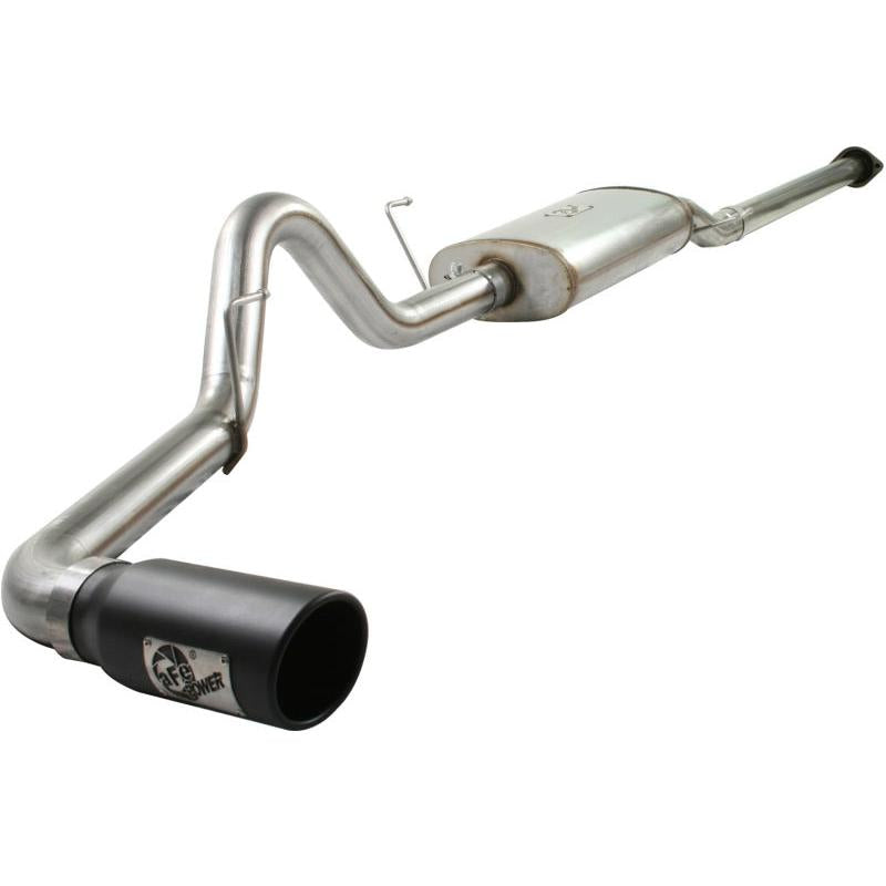 aFe MACHForce XP 3in 409SS Cat Back Exhaust w/ Black Tips for 09-10 Ford F-150 V8 4.6L/5.4L-SR1 Performance
