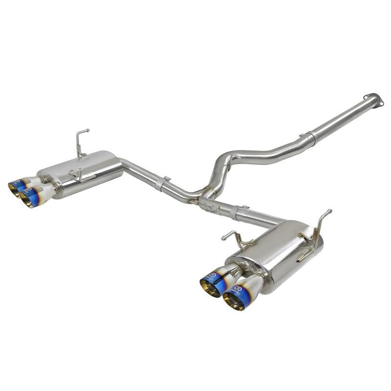 aFe Takeda 3in 304 SS Cat-Back Exhaust System 15-18 Subaru WRX/WRX STI H4-2.0/2.5L (t)-SR1 Performance