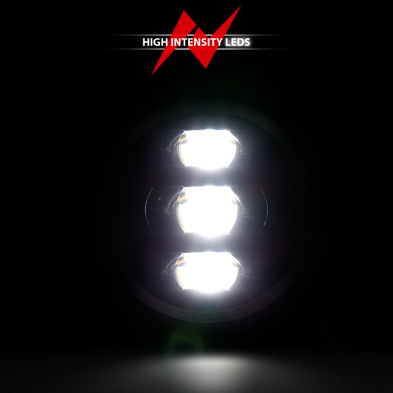 ANZO 2018-2019 Jeep Wrangler Full Led ProjectorH.L Black-SR1 Performance