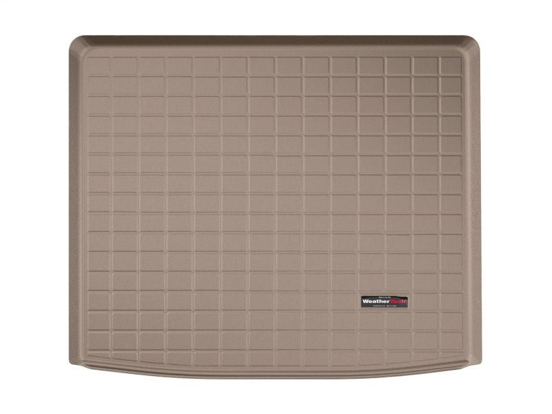 WeatherTech 2019+ Jeep Cherokee Tan Cargo Liner Part 411373 – Complete Trunk Protection with Raised Lip and Textured Finish