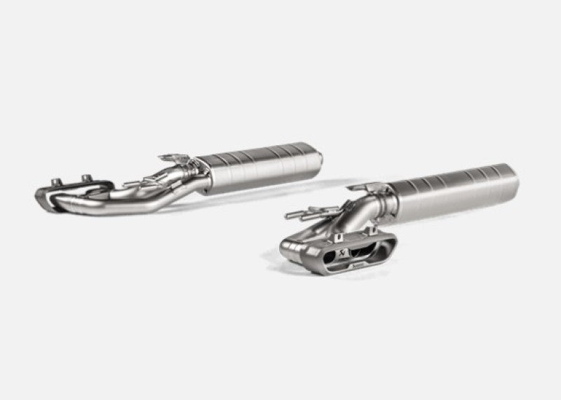 Akrapovic Evolution Line Exhaust System for 2019 Mercedes-Benz G63 AMG with Titanium Construction