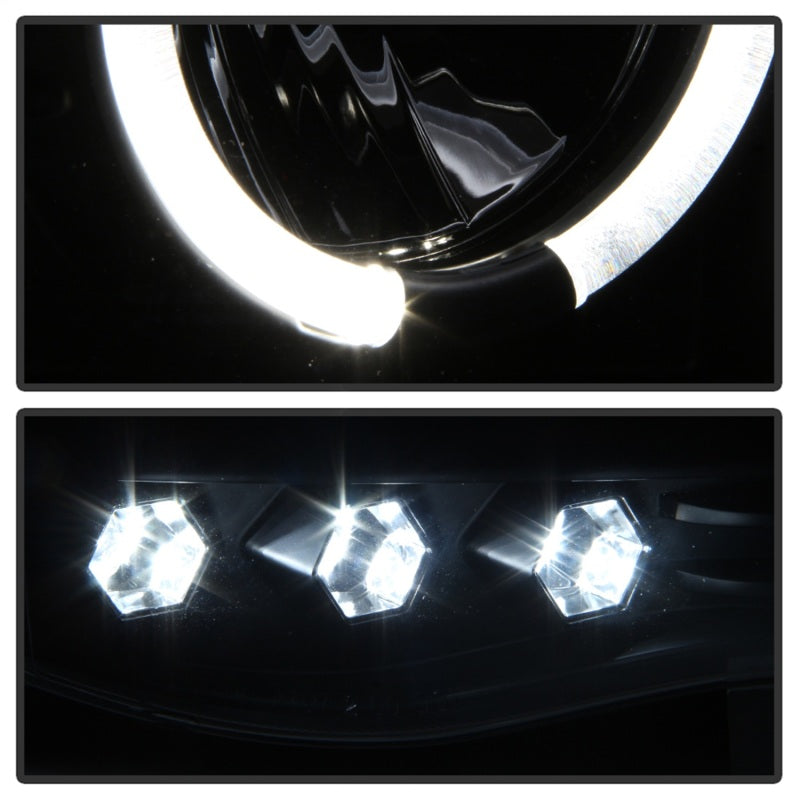 Spyder Dodge Ram 1500 02-05/Ram 2500 03-05 Projector Headlights LED Halo LED Blk PRO-YD-DR02-HL-BK-SR1 Performance