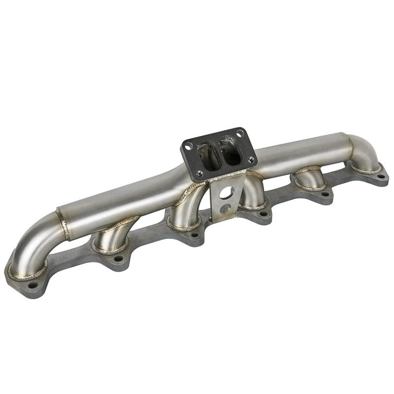 aFe Twisted Steel Header Turbo Manifold (T3) 98.5-02 Dodge Diesel Trucks L6 5.9L (td)-SR1 Performance