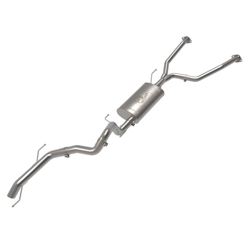 aFe 23-24 Toyota Sequoia V6 3.4L Vulcan Series 2-1/2in to 3in 304 SS Cat-Back Exhaust System-SR1 Performance