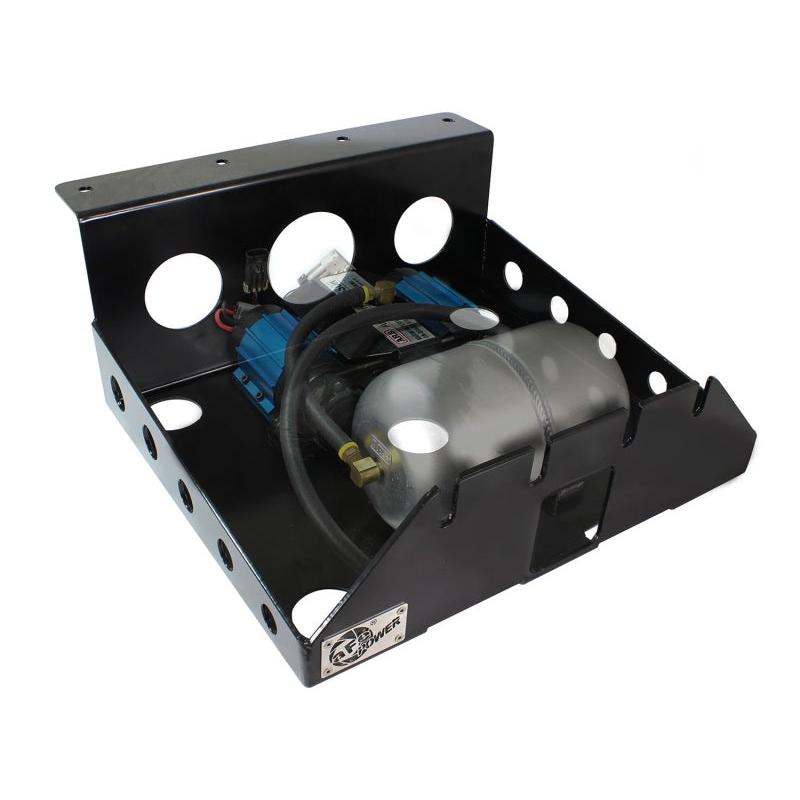 aFe Power Cover Glide Guard On Board Compressor Mount 07-14 Jeep Wrangler JK V6 3.6L-3.8L-SR1 Performance