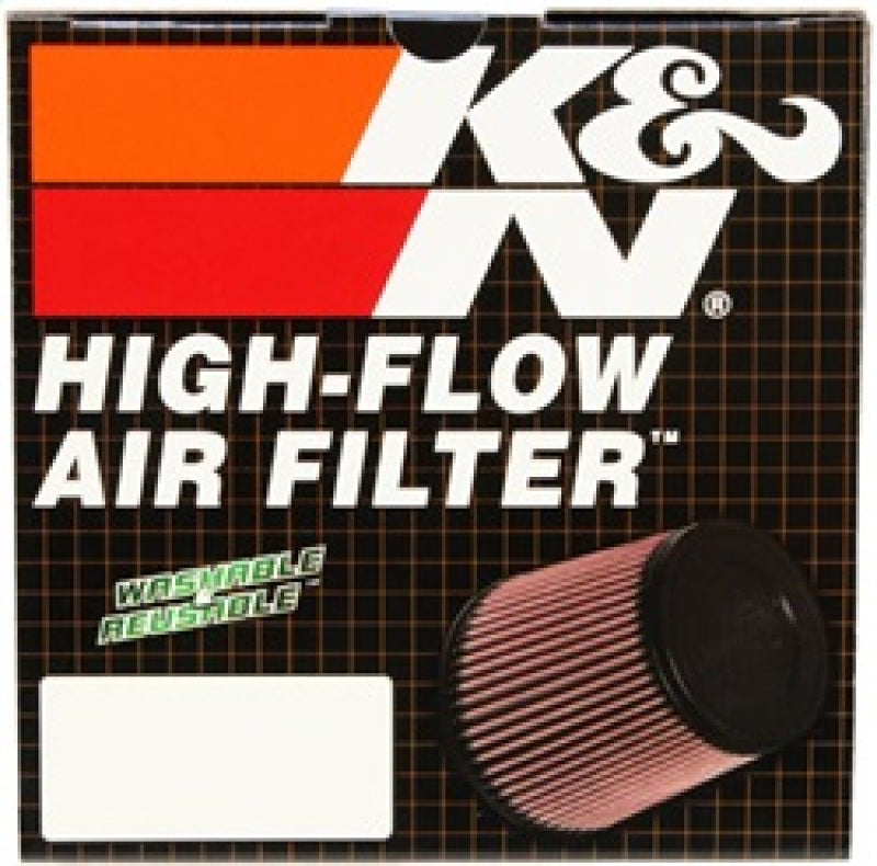 K&N Universal Clamp-On Air Filter 4in FLG / 6-1/2in B / 4-1/2in T / 6in H-SR1 Performance