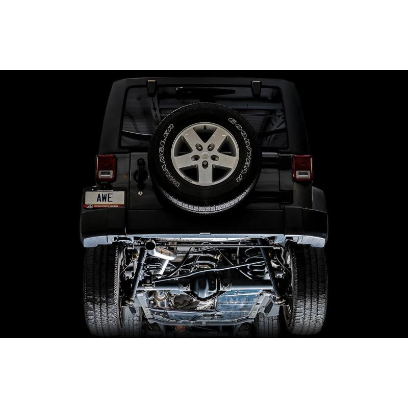 AWE Tuning 20-21 Jeep Gladiator JT 3.6L Trail Edition Cat-Back Exhaust-SR1 Performance