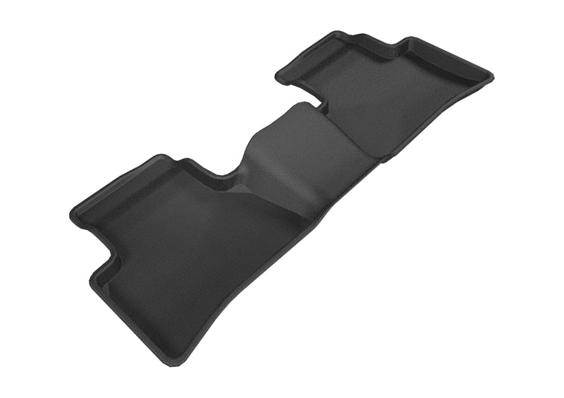 3D MAXpider 2018-2019 Toyota C-HR Kagu 2nd Row Floormats - Black-SR1 Performance