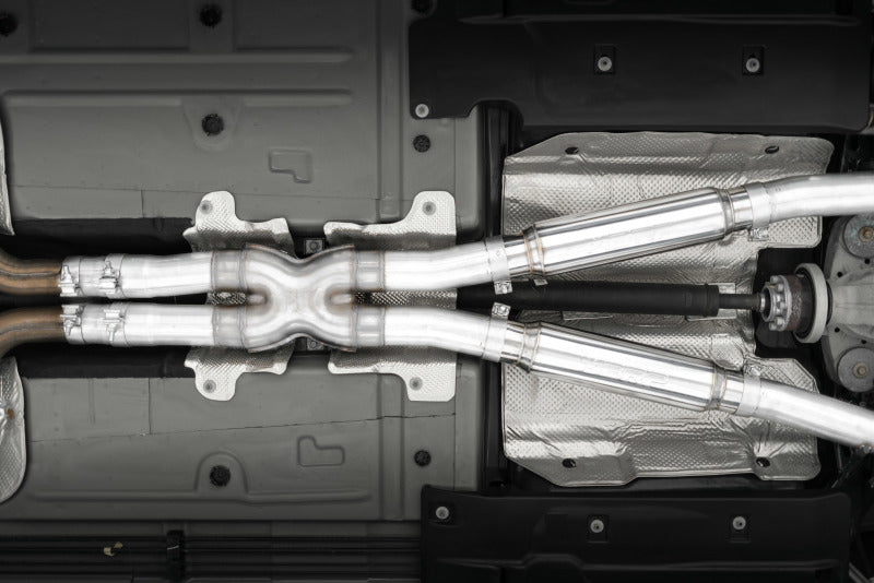 MBRP 17-Up Dodge Challenger 5.7L/6.2L/6.4L Carbon Fiber Quad Tip T304 Catback Exhaust-SR1 Performance