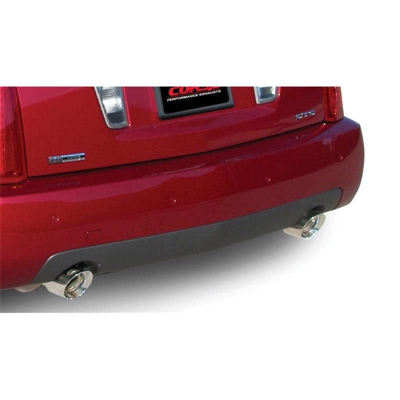 Corsa 2005-2007 Cadillac STS 4.6L Polished Touring Axle-Back Exhaust-SR1 Performance