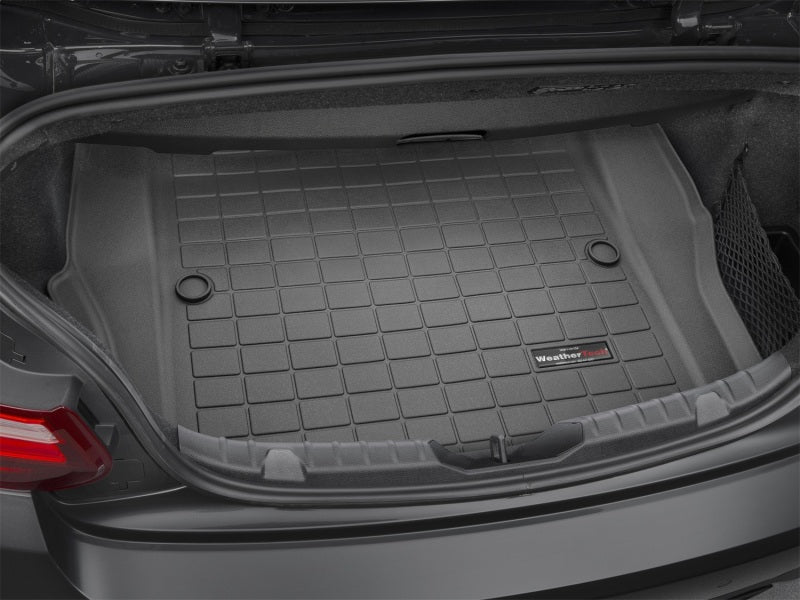 WeatherTech 2015+ BMW 2-Series Cargo Liners in Black – Complete Trunk Protection with Raised Lip and Textured Finish