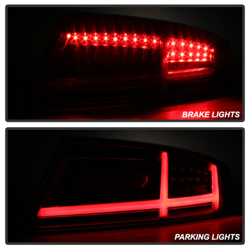Spyder Audi TT 07-12 LED Tail Lights Black ALT-YD-ATT07-LED-BK-SR1 Performance