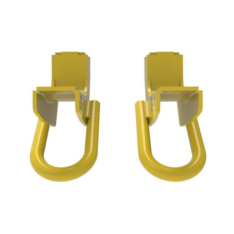 aFe Toyota Tundra 2022 V6-3.5L (tt) Front Tow Hook Yellow-SR1 Performance