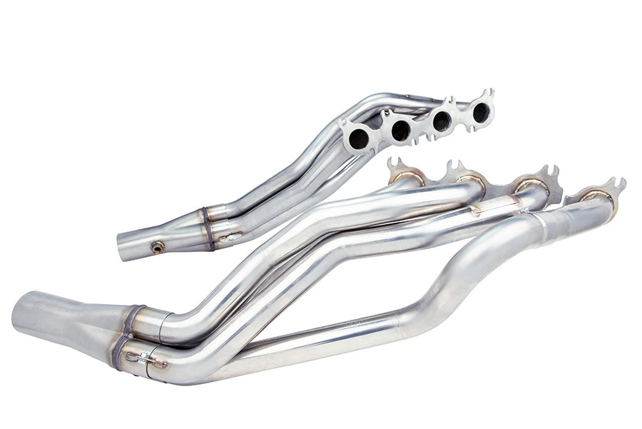 1-3/4" Stainless Headers. Fox Body/SN95 Mustang 5.0L Coyote Swap w/Auto. Trans.