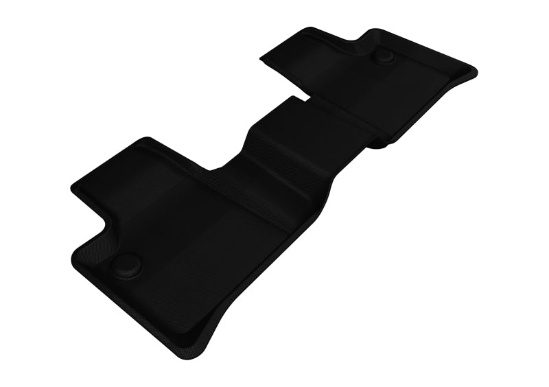 3D MAXpider 2006-2011 Mercedes-Benz ML-Class/GL-Class W164/X164 Kagu 2nd Row Floormats - Black-SR1 Performance