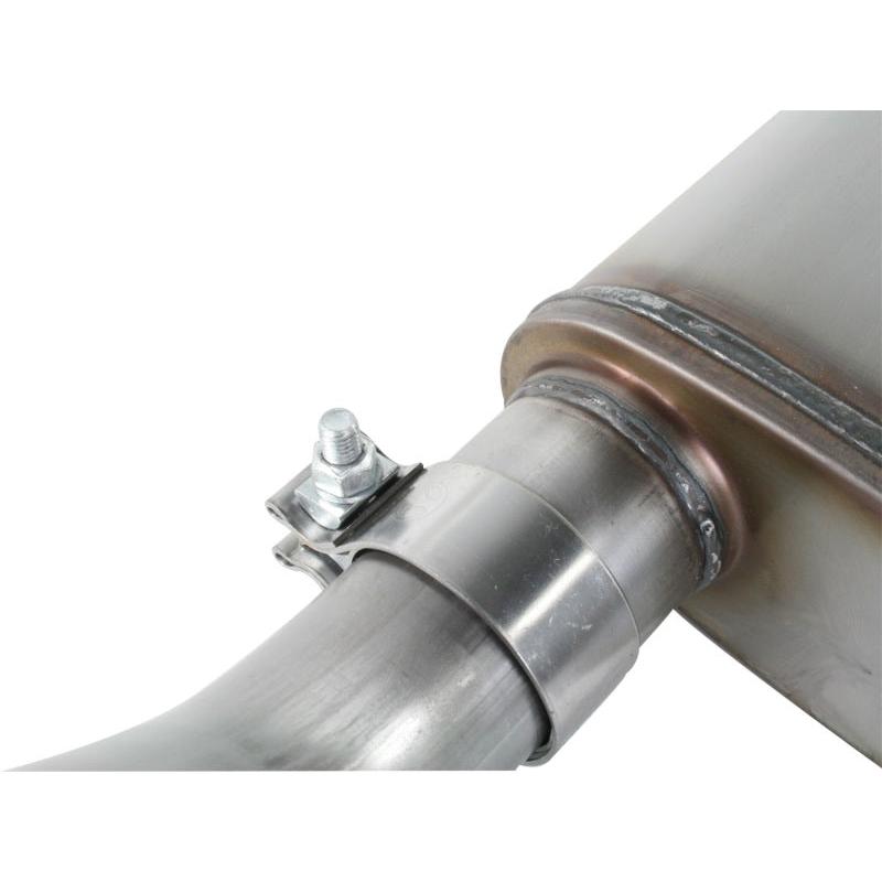 aFe MACHForce XP Exhausts Cat-Back SS-409 EXH Jeep Wrangler TJ 97-06 I6-4.0L HT - 2.5 In.-SR1 Performance