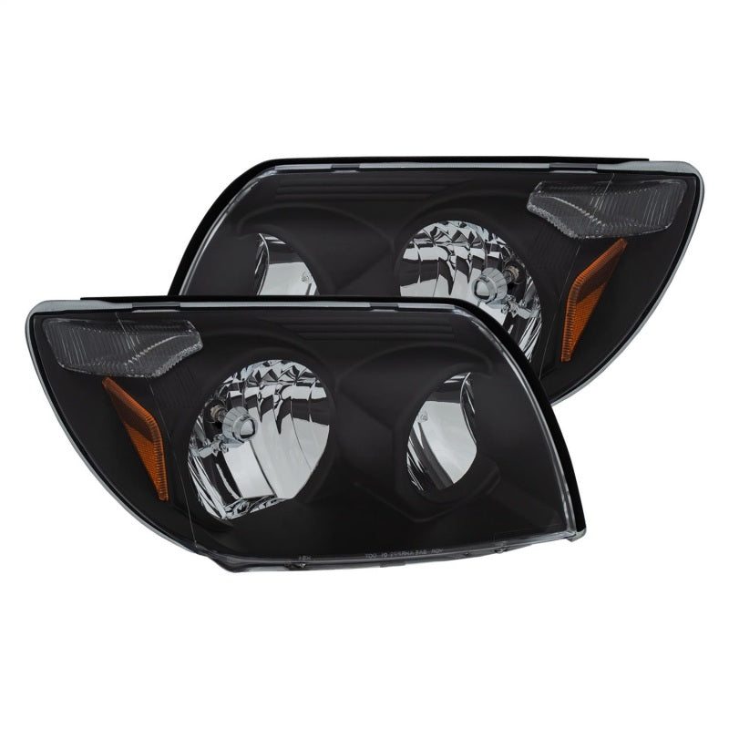ANZO 2003-2005 Toyota 4Runner Crystal Headlights Black-SR1 Performance