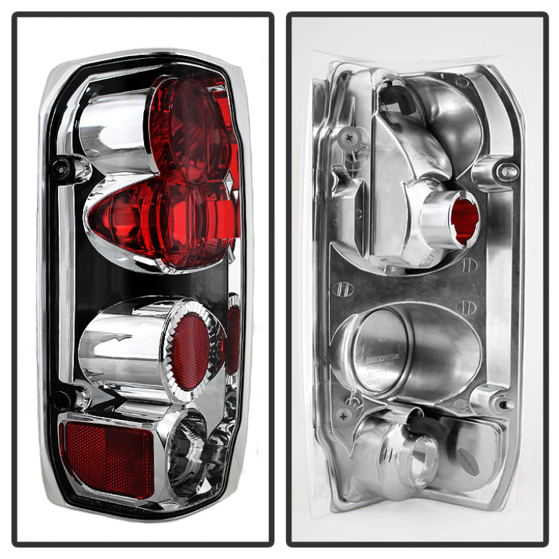 Spyder Ford F150 87-96/Ford Bronco 88-96 Euro Style Tail Lights Chrome ALT-YD-FF15089-C-SR1 Performance