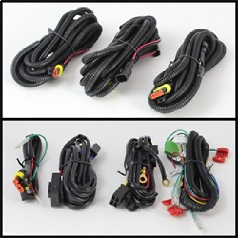 Spyder Toyota FJ Cruiser 07-14 Fog Lights With LED Daytime Running Lights w/swch Blk FL-DRL-TFJ07-BK-SR1 Performance