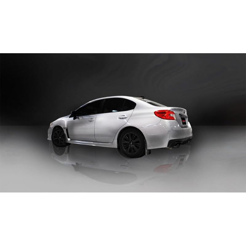 Corsa 2015-2021 Subaru WRX Cat Back Exhaust Black Quad 3.5in Tips *Sport*-SR1 Performance