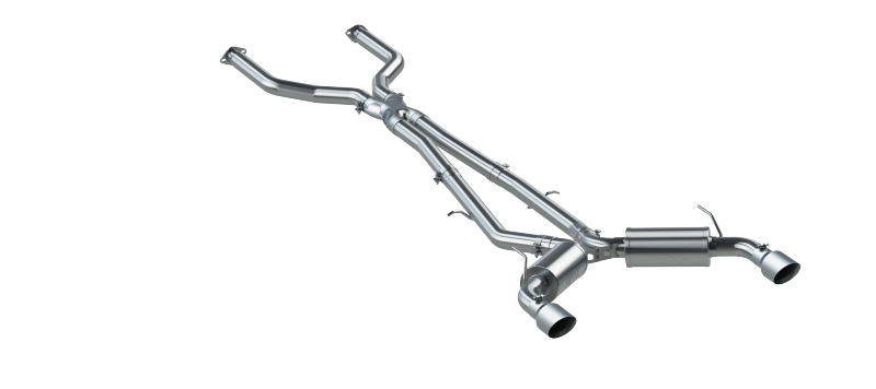 MBRP 16-22 Infiniti Q50 3.0L FWD/AWD 3in Cat Back w/ 4.5in OD Tips - T304-SR1 Performance