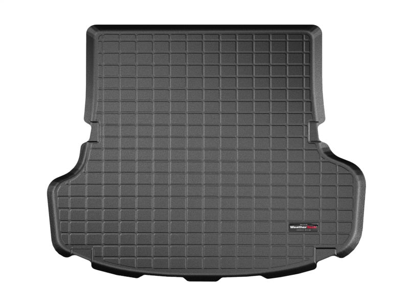 WeatherTech 2018+ Kia Stinger Cargo Liners - Black, Complete Trunk Protection with Raised Lip and Textured Finish