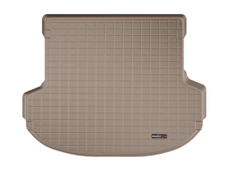 WeatherTech 2019+ Hyundai Santa Fe Cargo Liner Tan - Complete Trunk Protection with Bumper Protector Option