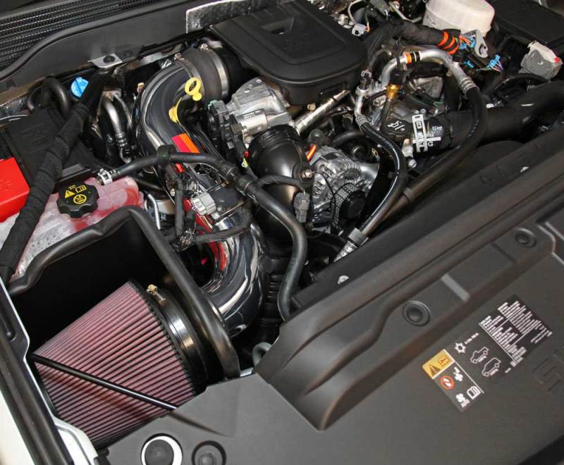 K&N 77 Series Performance Intake Kit for 2015 Chevrolet Silverado/GMC Sierra 2500 / 3500 6.6L V8-SR1 Performance