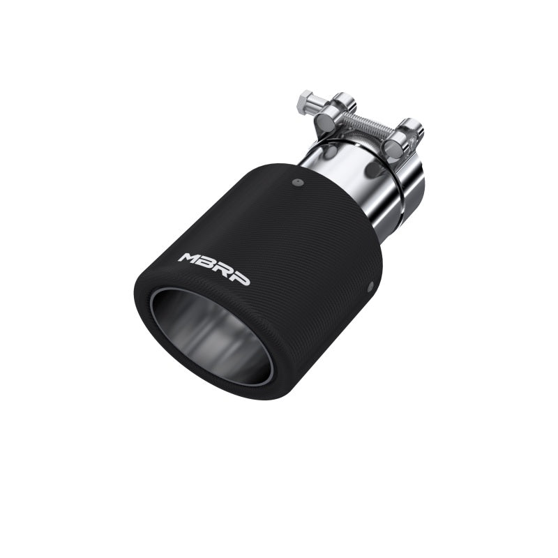 MBRP Universal Carbon Fiber Tip 4in OD / 2.5in Inlet / 7.7in L-SR1 Performance
