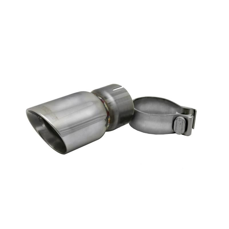 Corsa Single Universal 2.5in Inlet / 3in Outlet Polished Pro-Series Tip Kit-SR1 Performance
