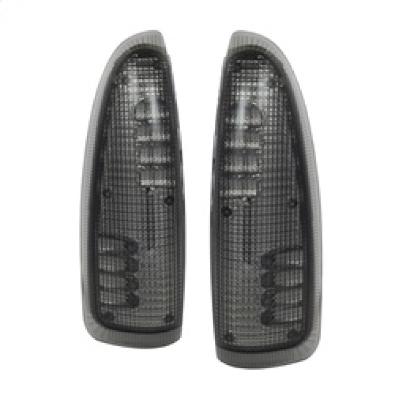 xTune Ford Superduty F250-F650 03-07 Amber LED Mirror Signal Lens - Smoke ACC-LED-FDSD99-MR-SM-SR1 Performance