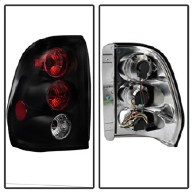 Spyder Chevy TrailBlazer 02-09 Euro Style Tail Lights Black ALT-YD-CTB02-BK-SR1 Performance