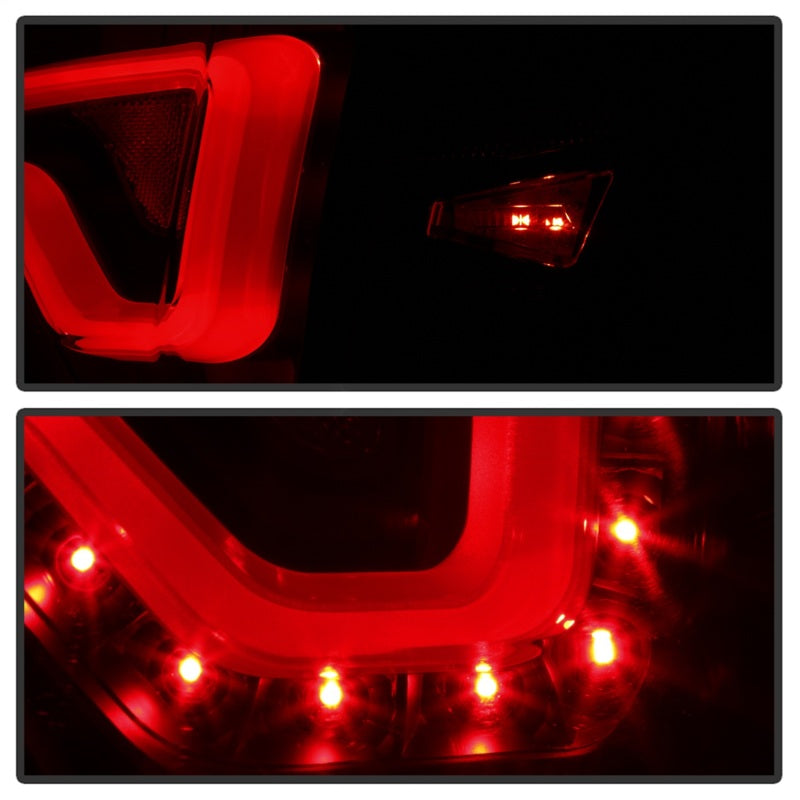 xTune 14-18 Chevy Impala (Excl 14-16 Limited) LED Tail Lights - Black Smoke (ALT-JH-CIM14-LBLED-BSM)-SR1 Performance