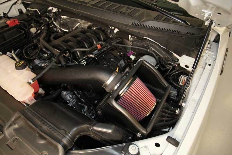 K&N 2015 Ford F-150 5.0L V8 Performance Intake Kit-SR1 Performance